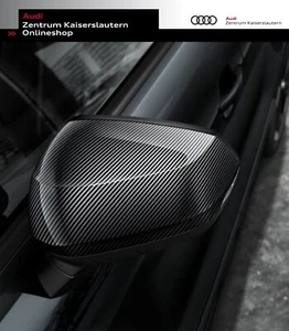 Tapas de carcasa de retrovisor exterior Audi carbono Audi Q2 81A072530B 3Q0 sin Side Assist - Imagen 1 de 1