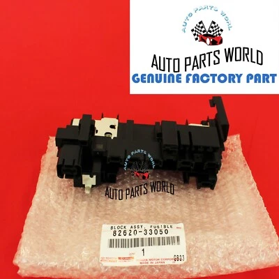 GENUINO TOYOTA LEXUS 13-18 AVALON ES300h ES350 BLOQUE DE ESLABONES FUSIBLES 82620-33050 Foto 1 de 3