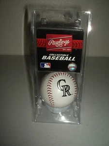 T14 NUEVO Rawlings MLB Colorado Rockies Coleccionable Béisbol Oficial - Imagen 1 de 4
