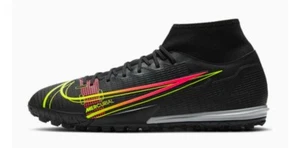 Größe 6,5 - Nike Mercurial Superfly 8 Academy TF Black Cyber - Bild 1 von 5