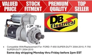 NEW HD Starter For 2004-2010 Ford F650 F750 5.9L 6.7L ISB - Picture 1 of 1