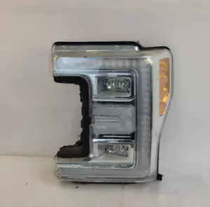 2017-2019 FORD F250 F350 SUPER DUTY LED LEFT/DRIVERS HEADLIGHT FOR PARTS DAMAGED - Picture 1 of 23
