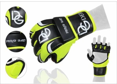 Deba® MMA Handschuhe Rindsleder Grappling Handschuhe Boxhandschuhe Kampfsport DE