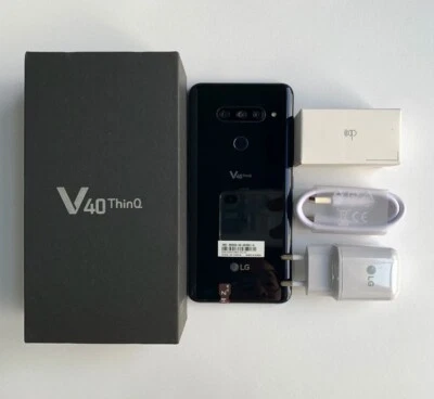 LG V40 ThinQ 4G LTE Original 6.4'' 64GB ROM 16MP Fingerprint V405UA Smartphone - Image 1 of 4