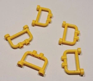 5 x Barriere LEGO yellow fence 4083 /Set 4025 4512 7945 7994 7993 6097 7744 7754 - Imagen 1 de 1