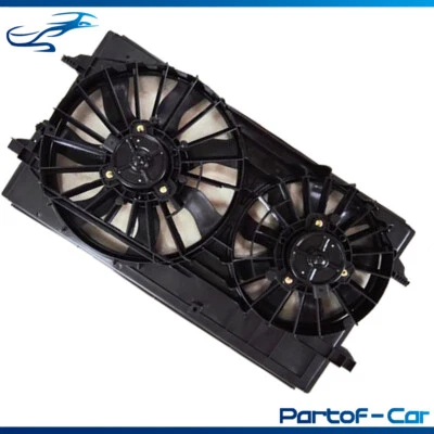 Ventilador de refrigeração do radiador do motor para Pontiac G6 2005-2010 Chevrolet Malibu 2004-2008 - Imagem 1 de 4