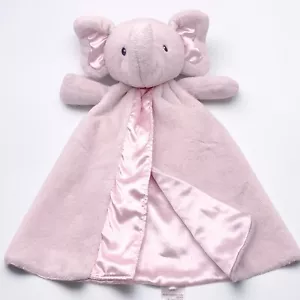 GUND Pink Elephant Lovey Huggybuddy Bubbles 4048400 coperta di raso peluche 16 pollici - Foto 1 di 9