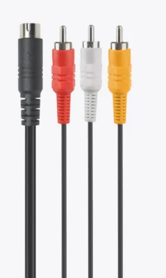 Composite AV Audio Video Cable for Sega Genesis Model 2/3 - New - US Seller - Image 1 of 4