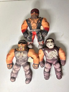 WCW NWO Body Basher 8.5" Plush Hollywood Hulk Hogan Macho Man Sting!! - Picture 1 of 5