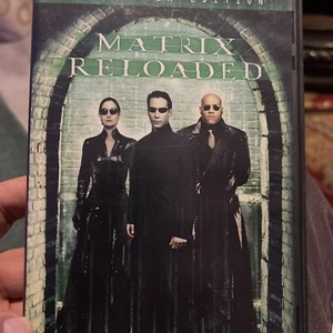 Matrix Reloaded 2003 DVD 2 Disc Set Widescreen Edition Sci-Fi Keanu Reeves,Used. - Picture 1 of 2