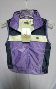 Hanes Sport Girls Vest.....Size M  7- 8... Color is Purple, Navy and white Zippe - Picture 1 of 9
