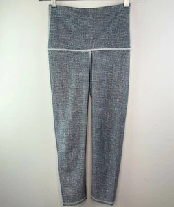 Leggings ajustados Emily Hsu Azul Blanco Denim Texturizado S Pequeños - Imagen 1 de 4