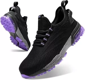 Scarpe Antinfortunistiche Donna Nero Violetto EU 35 - Foto 1 di 7