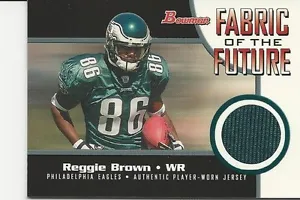 2005 Bowman Reggie Brown Jersey Philadelphia Eagles Georgia - Picture 1 of 2
