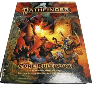 Pathfinder Core Rulebook 2nd Edition Jason Bulmahn 2019 Hardcover - Imagen 1 de 4