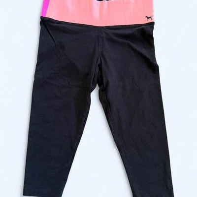 Victoria's Secret Rosa Vintage Capri Leggings Talla XS Foto 1 de 4