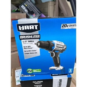 HART 20V Taladro Destornillador Sin Escobillas 1/2” HPDD02B Herramienta Inalámbrica Solo NUEVO Sellado - Imagen 1 de 6