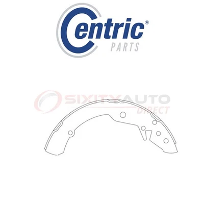 Centric Drum Brake Shoes for 2008-2012 Volkswagen Jetta 1.8L 1.9L 2.0L 2.5L uh Foto 1 de 4