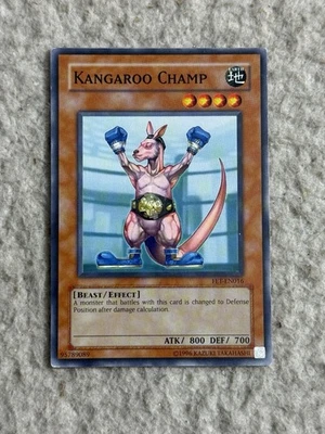 Yu-Gi-Oh! Trading Card TCG Game Kangaroo Champ - Image 1 of 2