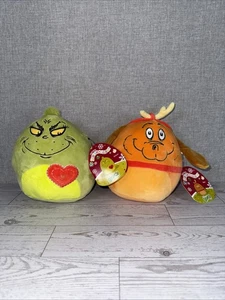Squishmallows The Grinch & Max 7 Zoll Plüsch-Set Dr. Seuss Weihnachten X-mas Sammlerstück - Bild 1 von 8