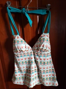 Camiseta Tankini Anne Cole Mediana Traje de Baño Playa Traje de Baño Océano Playa Ropa - Imagen 1 de 5