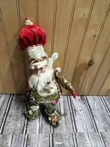 Mark Roberts Northpole Baker Fairy Sm Edizione Limitata 2012 #290 Babbo Natale Bambola 13" - Foto 1 di 9