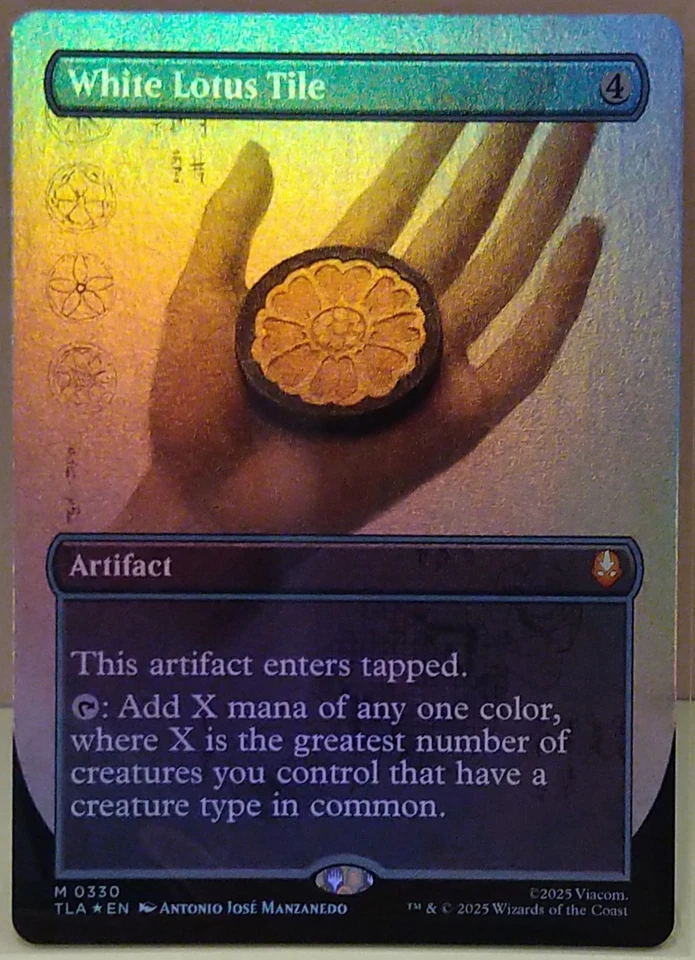 MTG - Avatar TLA - White Lotus Tile *Borderless Foil* - Bild 1 von 1