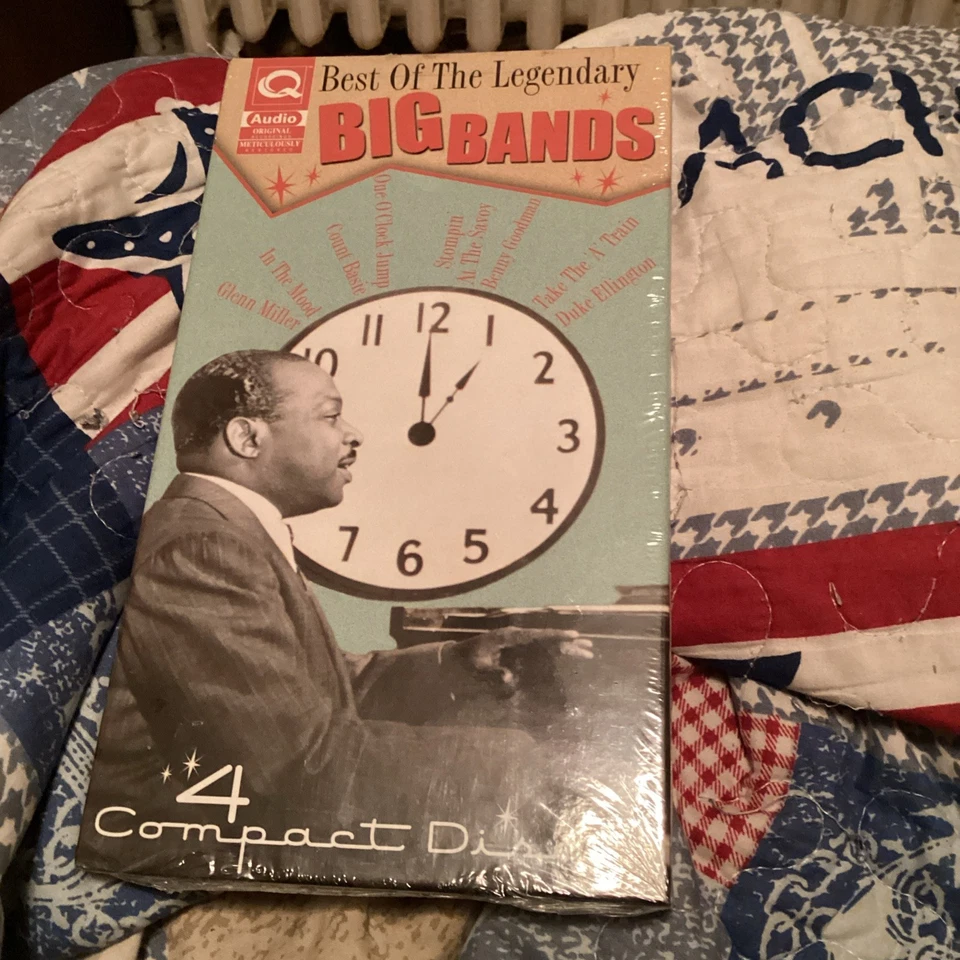 Sealed New  BASIE GLENN MILLER - Best Of The Legendary Big Bands 4 CD Set - Image 1 of 1