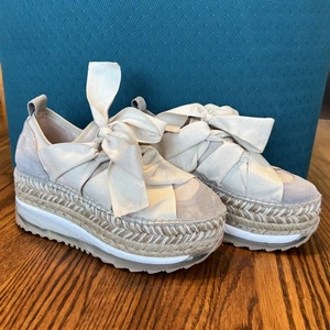 Free People Damen Ivory Chapmin Espadrille Sneaker Größe EU 38 US 7,5 - Bild 1 von 8