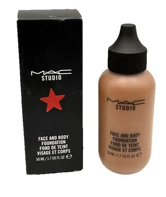 MAC Studio Face and Body Foundation 50ml Shade N9 A26 Lightweight Buildable New - Image 1 of 4