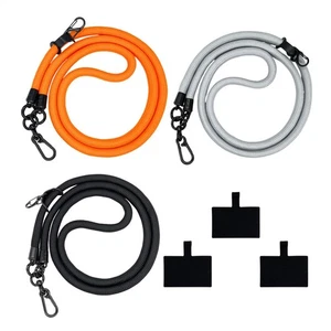 Thick Rope Cell Phone Lanyard Spacer Anti Phone Theft Strap for Phone - Photo 1 sur 13