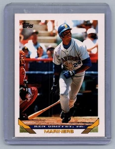 Ken Griffey Jr. Card 1993 Topps #179 90s Baseball Cards - Picture 1 of 2