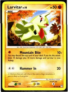 Pokemon Larvitar (87/127) Mysterious Treasures  - Picture 1 of 2