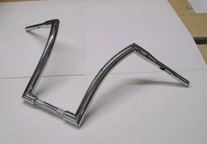 14" APE HANGERS CHROME DNA 1-1/2" FAT MONSTER HANDLEBAR HARLEY SOFTAIL SPORTSTER - Picture 1 of 1