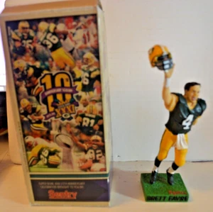 Sentry Brett Favre Commemorative Figure - Rare 10th Anniversary Super Bowl XXXI - Picture 1 of 9
