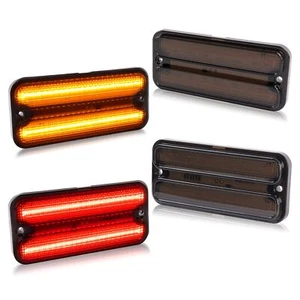 4PCs LED Side Marker Lights For Chevy C10 C20 GMC C15 K15 Pickup 1968-1972 - Picture 1 of 22