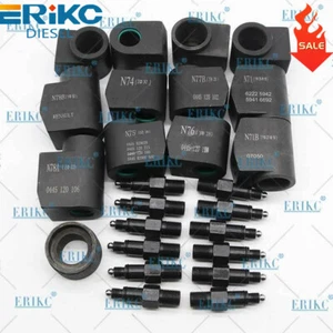 Juego de herramientas de desmontaje de inyector de combustible original de 12 piezas E1024002 soporte adaptador - Imagen 1 de 8