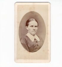 J.O. Allen CDV Foto Damenportrait - Dayton / USA 1870er