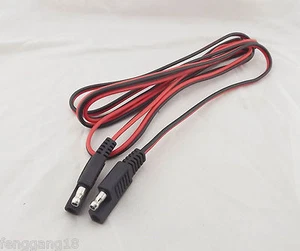 SAE DC Power Battery Automotive Quick Connect Connector Extension Cable 18AWG 2m - Picture 1 of 4
