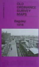 Old Ordnance Survey Detailed Maps Baguely Lancashire 1916 Godfrey Edition New