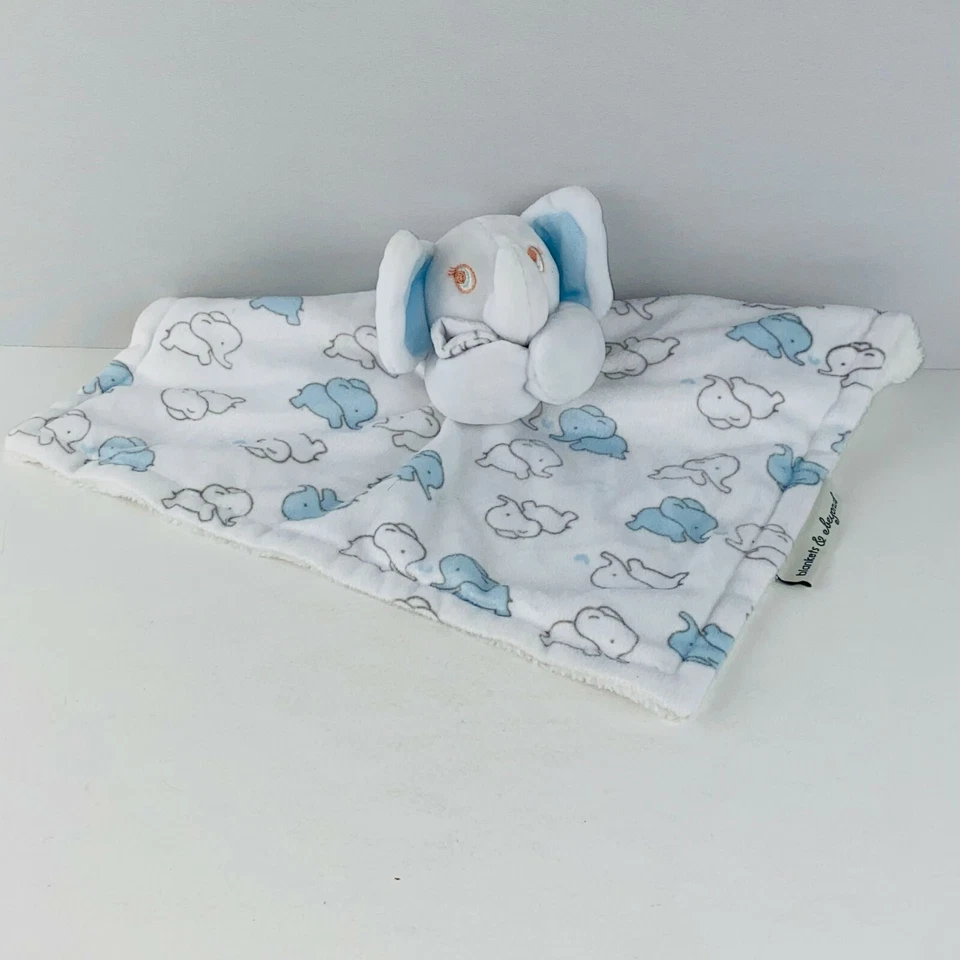 Beyond Blankets Elephant Themed Baby Babies Security Blanket Lovey  - Image 1 of 4