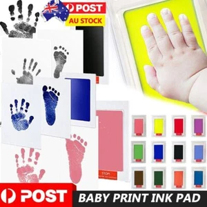 Inkless Baby Ink print kit Newborn Footprint Handprint Safe Gift Foot Hand Dog - Picture 1 of 12