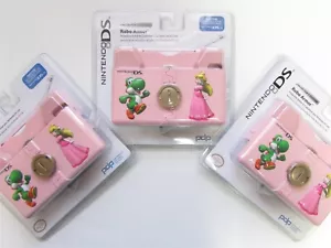 Lot of 3 Nintendo DS Lite NDSL Yoshi Princess Peach Robo Armor Case Skin Mario - Picture 1 of 4