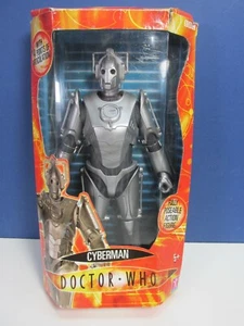 dr who DOCTOR 12" CYBERMAN DOLL ACTION FIGURE bbc CONFEZIONE 5041 - Foto 1 di 6