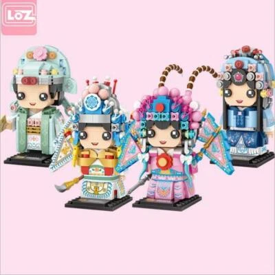 4 Set LOZ Building Blocks Chinese Drama Character Daomada 1277pcs - Image 1 of 4