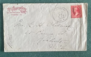 Cubierta 1903 The Clarendon Inn Seabreeze Florida - Imagen 1 de 4