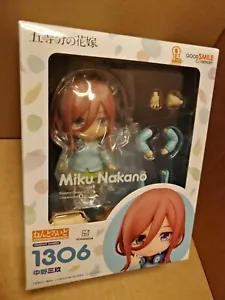 OFFICIAL THE QUINTESSENTIAL QUINTUPLETS MIKU NAKANO NENDOROID #1306 FIGURE NEW - Picture 1 of 7