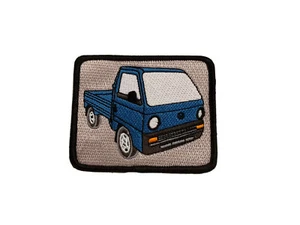 Mini camioneta Honda Acty parche bordado en azul - Imagen 1 de 1