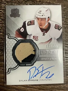 DYLAN STROME 2016-17 The Cup Rookie Auto Patch #101/249 - Picture 1 of 1
