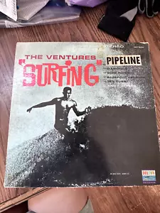 The VENTURES Surfing Dolton BST 8022 1963 Vinyl Stereo LP Record Album - Picture 1 of 4